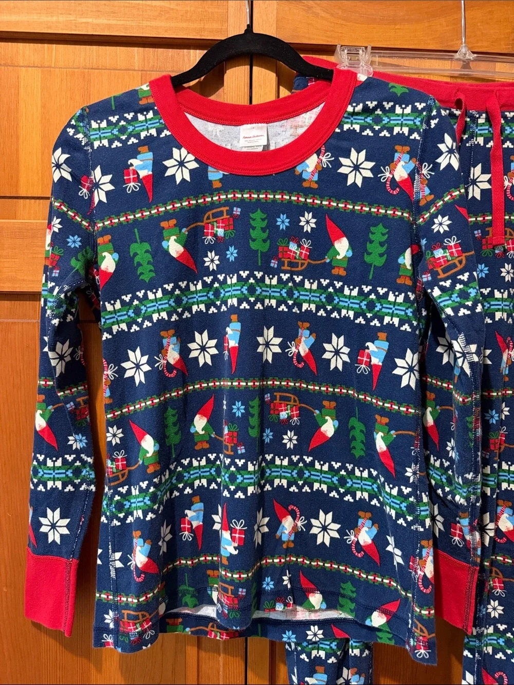 Hanna Andersson Gnome Sweet Gnome Long John Pajamas